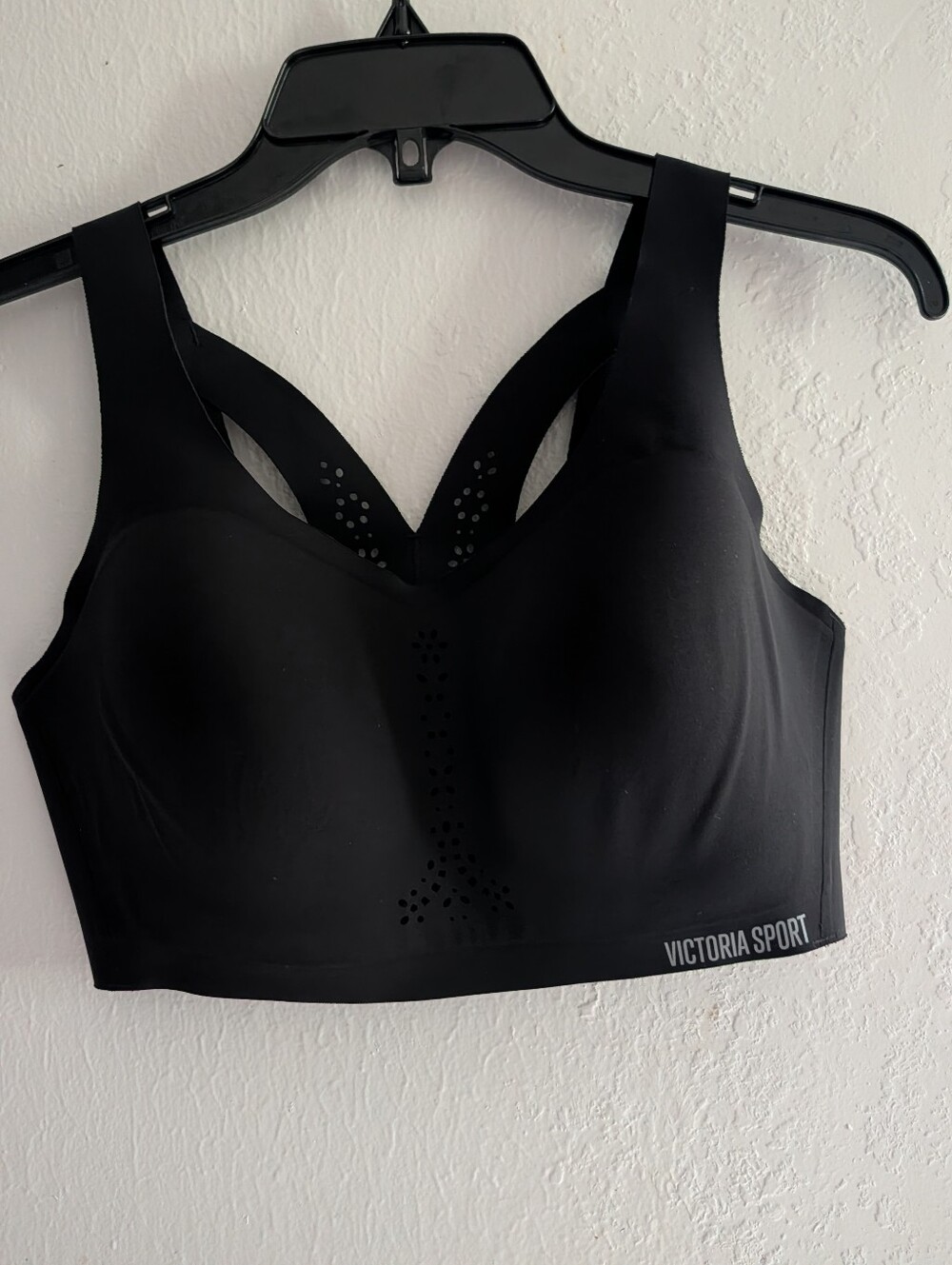 Victoria Secret Black Laser Cut Sports Bra